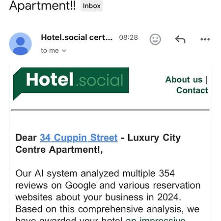 34 Cuppin Street - Luxury City Centre Apartment! تشيستر المظهر الخارجي الصورة