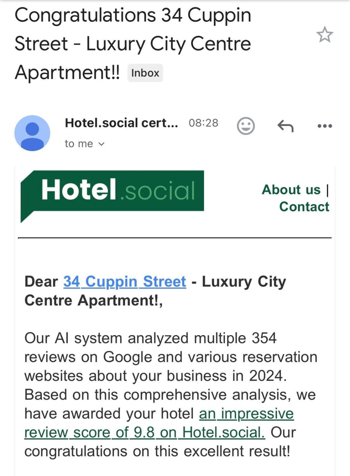 34 Cuppin Street - Luxury City Centre Apartment! تشيستر المظهر الخارجي الصورة